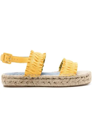 Blue Bird Leather espadrille sandals