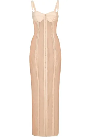 Dolce & Gabbana KIM DOLCE&GABBANA bustier midi dress