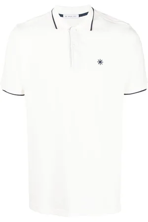 Manuel Ritz Men Polo Shirts - Embroidered-logo polo shirt