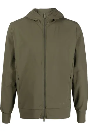 save the duck Men Sweatshirts - Zip-up recycled nylon hoodie