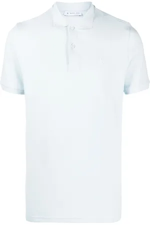 Manuel Ritz Men Polo Shirts - Logo-embroidered short-sleeve polo shirt