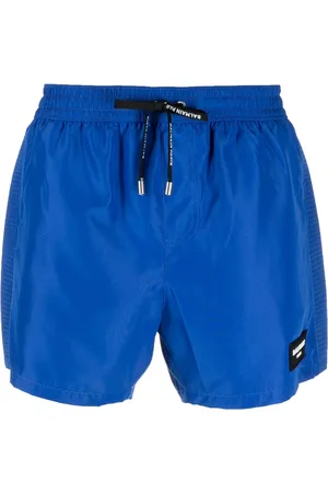 Balmain Logo-patch track shorts