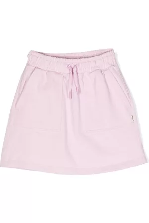 ECOALF Elasticated drawstring-waistband cotton skirt