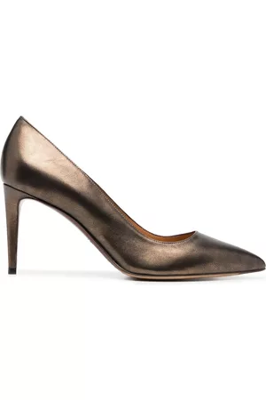 Ralph Lauren Armissa metallic-effect pumps