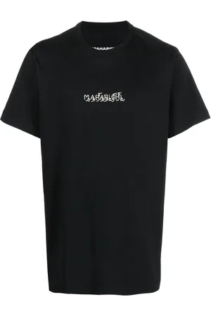 Maharishi Logo-print organic cotton T-shirt