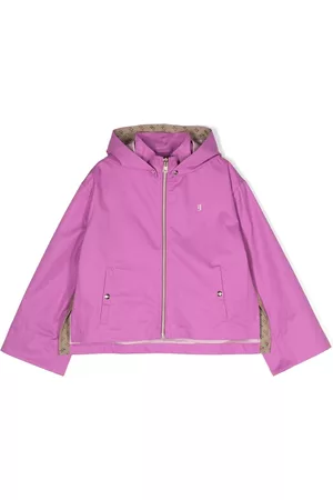 HERNO Logo-print rain coat