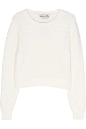 Simonetta Polka-dot knitted jumper