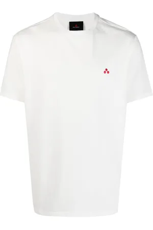 Peuterey Men Short Sleeve - Logo-embroidered round-neck T-shirt