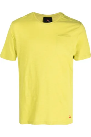 Peuterey Men Short Sleeve - Logo-embroidered slit-pocket T-shirt