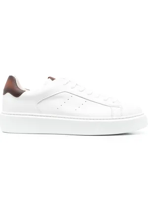 Doucal's Calf -leather low-lop sneakers