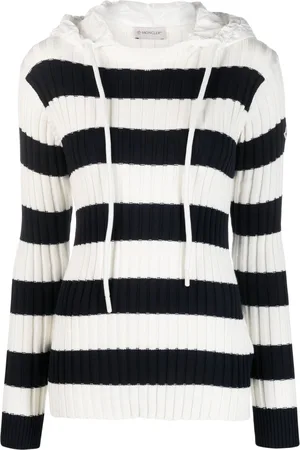 Moncler Stripe knit hoodie