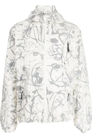 McQ Men Jackets - Painterly-print lightweight jacket