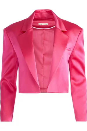 ALICE+OLIVIA Shan boxy cropped blazer