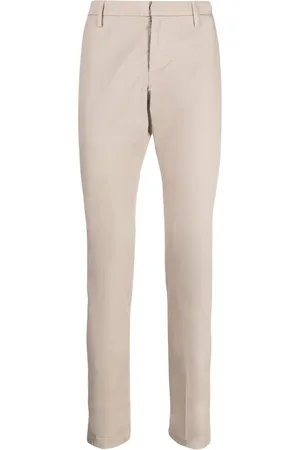 Dondup Men Chinos - Plain stretch-cotton chinos