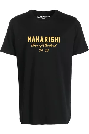 Maharishi Logo-print organic cotton T-shirt