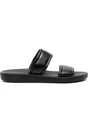 Ancient Greek Sandals Enias leather slides