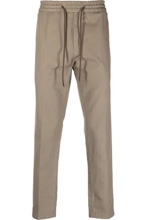 Dondup Cropped cotton-blend trousers