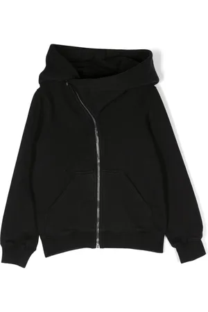 Rick Owens Zip-up cotton hoodie