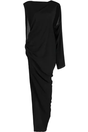 Rick Owens Asymmetric-design gathered-detail dress