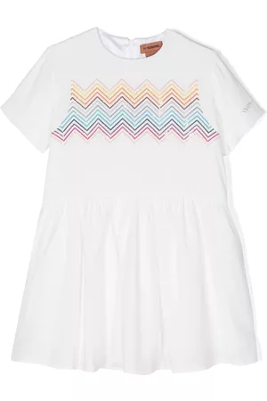 Missoni Zigzag-detail short-sleeve dress