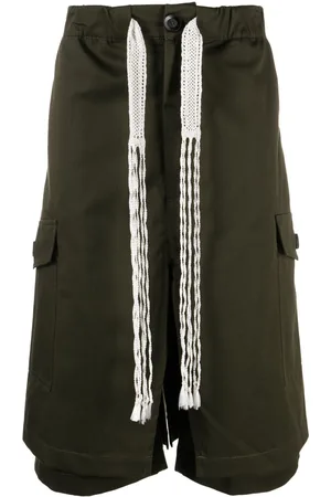 WALES BONNER Xalam baggy cargo shorts