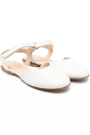 ANDREA MONTELPARE Touch-strap ballerina shoes
