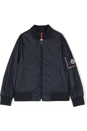 Moncler Logo-patch bomber jacket