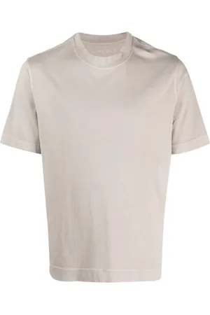 Circolo Men Short Sleeve - Plain cotton T-shirt