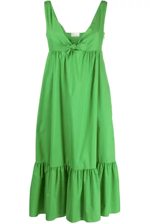 RED Valentino Sleeveless tiered midi dress