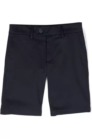FAY Plain stretch-cotton shorts