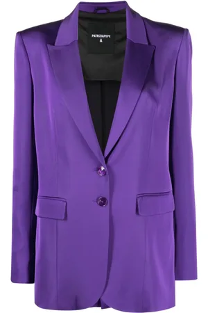 Patrizia Pepe Single-breasted long-sleeve blazer