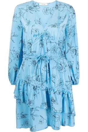 Ivy & Oak Floral-print flared dress