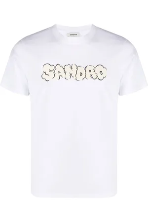 Sandro Men Short Sleeve - Logo-print cotton T-shirt