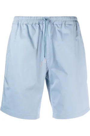 Sandro Men Sports Shorts - Cotton-blend running shorts