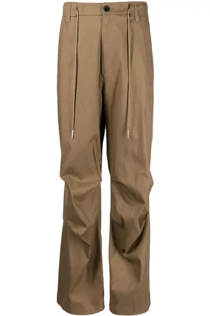 SONGZIO Drawstring straight-leg trousers
