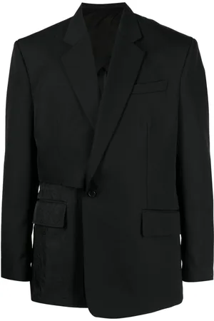 SONGZIO Asymmetric notched blazer