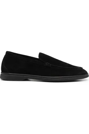 Scarosso Suede-finish loafers