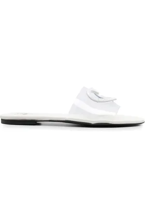 Moschino Heart-logo 15mm sandals