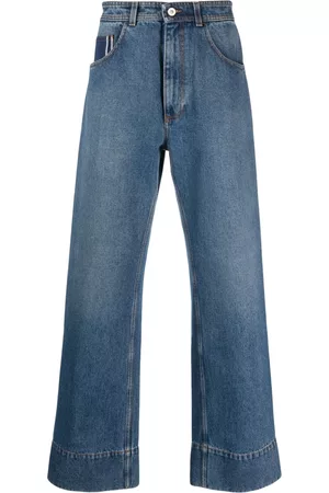 WALES BONNER Miles mid-rise wide-leg jeans