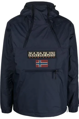 Napapijri Logo-patch hooded jacket