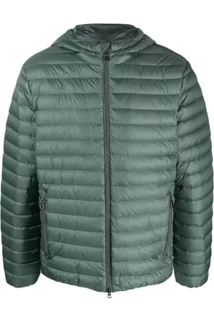 Geox Padded-down hooded jacket