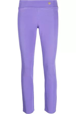 Skyline high-rise leggings in purple - Goldbergh