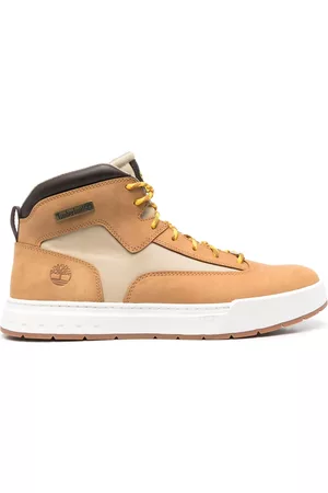 Timberland Men Sneakers - Logo-detail lace-up high-top sneakers