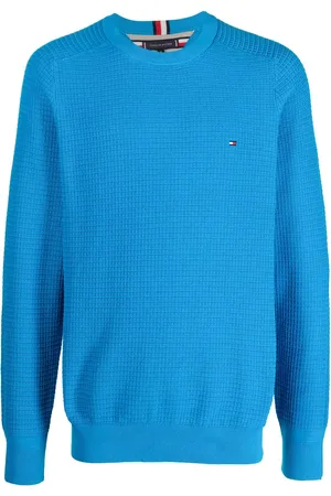 Tommy Hilfiger Waffle-knit cotton jumper