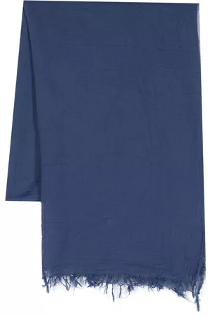 Aspesi Frayed-hem cotton scarf