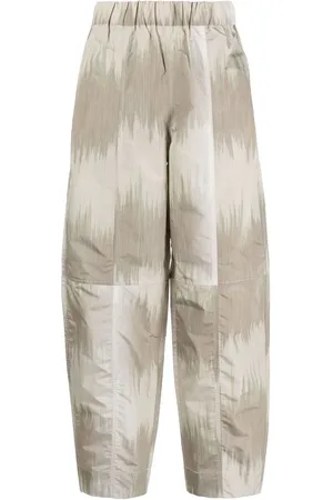 Ganni Curved shell trousers