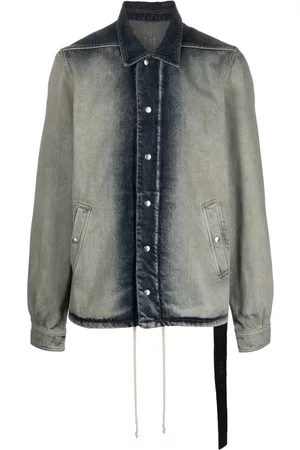 Rick Owens Long-sleeve denim jacket
