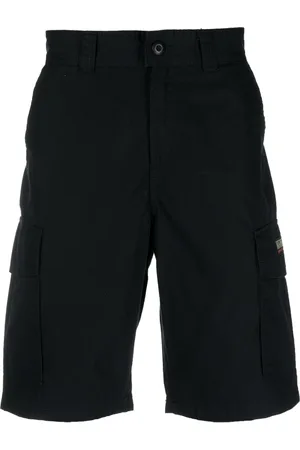 Napapijri Men Shorts - Logo-patch cargo shorts