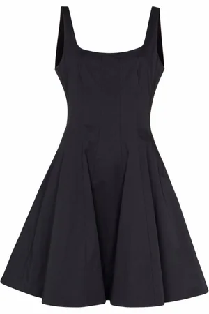 Staud Mini Wells square-neck dress