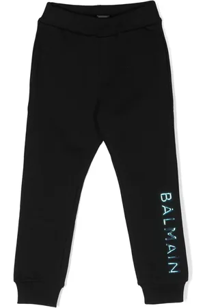 Balmain Logo-print cotton track pants